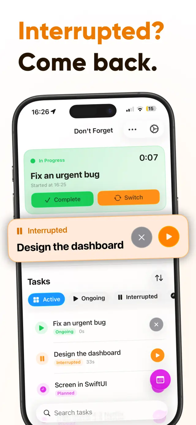 App screenshot
