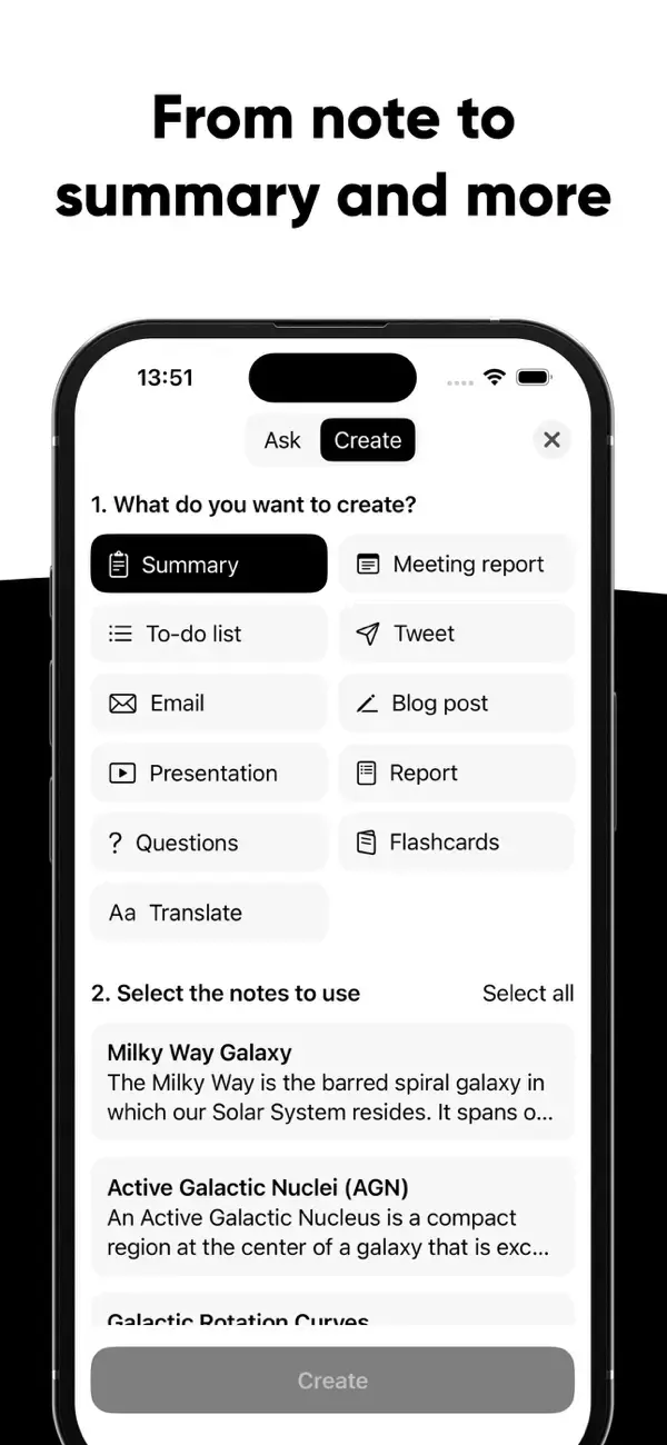 App screenshot