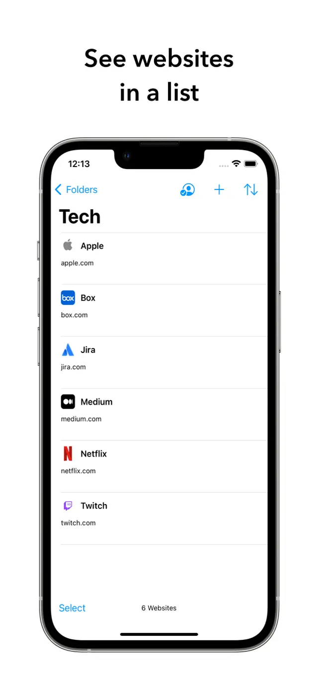 App screenshot